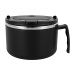 Greito paruo&scaron;imo ramen dubenėlis su filtruojančiu dangteliu 1200ml Mikrobangų krosnelėje naudojamas ramen makaronų dubenėlis Be BPA Ramen virimo dubenėlis su rankena studentų bendrabučiui