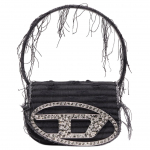 Diesel 1DR Petinė rankinė Juoda Moteri&scaron;kos petinės rankinės X08396-P6319-T8013 Basic Set (Bag+Dust Bag)