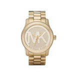Michael Kors Sofie dviejų tonų nerūdijančio plieno moteri&scaron;kas laikrodis su kristalais MK5473 auksas