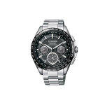 CITIZEN Ecology Drive kolekcijos &scaron;viesos energija maitinamas kvarcinis judėjimas Titano apyrankė Laikrodis Vyri&scaron;ki Laikrodžiai CC9015-54E Black Dial Silver Strap black