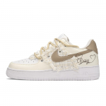 Nike Air Force 1 Auk&scaron;tį didinantys Auk&scaron;tį didinantys Žemi Batai Riedlentėms GS Smėlio Ruda DH2920-111(Komanda A-) 36