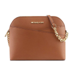 Michael Kors MK Jet Set Travel raidės logotipas grandinėlė kelioninis odinis dėklas per petį krep&scaron;ys moterims Karamelės rudumo 35F1GTVC6T-LUGGAGE Basic Set (Bag+Dust Bag)