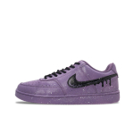 Nike Court Vision Purple Night Star Waterfall Oda Lengvi Ir Kvėpuojantys Žemi Kateboardo Batai Vyri&scaron;ki Juodi DH2987-101(Komanda646-) 41