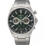 Seiko SEIKO Chronograph Užsienio modelio laikrodis, Žalias, SSB405P1, Vyri&scaron;kas [Naudotas] žalia