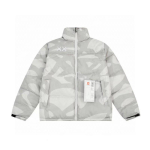 Vyri&scaron;ka moteri&scaron;ka žieminė pūkinė striukė 90% žąsų pūkai 450g &Scaron;ilta stora parka Laisvo kirpimo gatvės stilius XXL gray