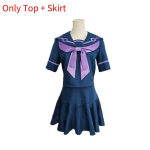 Jojo Keisti Nuotykiai Yamagishi Yukako Cosplay Uniforma I&scaron; Poliesterio Medžiagos Žaidimų Cosplay XXL blue