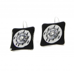 NOA [H8900] - Boucles Cr&eacute;ateur 'Acapulco' noir juoda