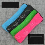 3 vnt./rinkinys Ne&scaron;iojami spausdinti nerūdijančio plieno &scaron;auk&scaron;tai &scaron;akutės kepsnių peilių rinkiniai Kelioniniai stalo įrankiai raudona