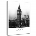Feeby Canvas print, Londonas &ndash; big ben