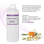 PHATOIL 1000ml/33.8fl.oz Kvapieji aliejai, skirti difuzoriui, žvakių gamybai, &bdquo;pasidaryk pats&ldquo; kvepalai, oro gaivikliai, idealiai tinka namų biuro automobiliui Orange Blossom
