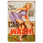 Pilnas aptarnavimas pin up gir lVintage Gas Oil Retro Skardos i&scaron;kabos menas Plakatų pakabinamos plok&scaron;tės 20x30cm