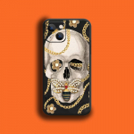 Skull Skeleton Horror Art telefono dėklas, skirtas iPhone Samsung Galaxy Redmi Xiaomi Oppo OnePlus Note SA 7 8 9 10 11 12 13 14 20 21 22 23 53 54 Pro Ultra iPhone 6 or 6S