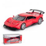1:32 skalės P80-C metalinis liejamas automobilis, i&scaron;traukiami lydinio žaislai su garsu ir &scaron;viesa, atvirų durų kolekcija, skirta dovanoms lėlė 1/32-15x7x4cm raudona