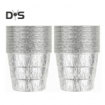 20 vnt. kepsnių riebalų kibiras skardos folijos įklotas lauko kepsninės kepsninės aliuminio folijos būgno pamu&scaron;alas grotelių priedai, skirti Traeger Pro serijai 575/780 22/34 serijai 20PCS