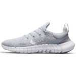 Nike Free Run 5.0 Platina Metalinė Sidabrinė Moteri&scaron;ki Sportbačiai Pilki Vaiduoklis CZ1891-002 35.5
