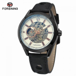 Forsining stiliaus vyri&scaron;kas mados kasdienis tu&scaron;čiaviduris mechaninis laikrodis, atsparus vandeniui, automatinis mechaninis laikrodis GMT1019-10-A