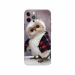 Gyvūnas pelėda Telefono dėklas iPhone Samsung Galaxy Redmi Xiaomi Oppo OnePlus Note S A 7 8 9 10 11 12 13 14 20 21 22 23 53 54 Pro Max Plus Ultra TPU Mink&scaron;tas iPhone 6 or 6S