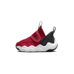 Air Jordan 23/7 TD Varsity Red Kūdikio sportbačiai Juodi Balti DQ9294-602 23.5