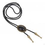 Eleganti&scaron;kas senovinio lydinio madingas Bolo Tie Bow vyri&scaron;kas karoliai, antikvarinis bronzinis ovalus
