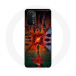 Coque pour Oppo A54 5G Stranger Things Saison 4 Affiche Equipages de la Nouvelle Th&eacute;orie