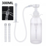 300/600ml Irrigator Cleanser Moteri&scaron;kas higienos valiklis Buteliukas Daugkartinio naudojimo rankinis valymo &scaron;virk&scaron;tas Moteri&scaron;kas valiklis CN