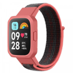 Nailono kilpa apyrankė + dėklas, skirtas Redmi Watch 3/2/1 Lite Smart Watch apyrankės pakaitinis dirželis, skirtas Redmi Watch 1/2/Mi Watch Lite apyrankės dangtelis Redmi watch 3