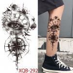 Netikros kaukolės tatuiruotės vyri&scaron;kos lyties liūto vilko tigro gyvatės vandeniui atsparios tatuiruotės lipdukas rankos menas netikras tatuiruotės vyras XQB-292
