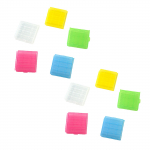 10 vnt. plastikinis baterijos laikiklio dėklas AA AAA kieto plastiko laikymo dėžutės dangtelis, skirtas 14500 baterijų laikiklio konteinerio dėklui