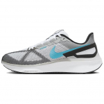 Nike Air Zoom Structure 25 Balti Juodi Gamma Mėlyni Vyri&scaron;ki Sportbačiai Hot-Lava DJ7883-109 45 gray
