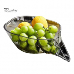 Vaisių nutekėjimo krep&scaron;elis su nuimamu sieteliu Maisto klasės be BPA skaidrus vaisių valymo dubuo virtuvės kriauklės maisto surinkimo kanalas gryna