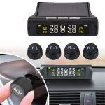 Saulės TPMS / automobilio padangų slėgio monitorius / saulės įkrovimas / padangų slėgio stebėjimo sistema / i&scaron;orinis jutiklis