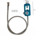 8 mm auk&scaron;to slėgio užpildymo akvalangio adapteris, skirtas PCP Air s 30Mpa/4500PSI