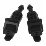 2X skirtas I30 Mk1 Elantra Touring 2007 2008 2009 2010 2011 2012 Priekinio stiklo valytuvo ploviklio pur&scaron;kimo antgalis 98630-2L100