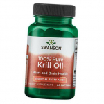 Grynas krilių aliejus, 100% Pure Krill Oil, Swanson 60 mink&scaron;tųjų kapsulių (67280007) 60softgels