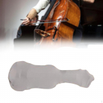 Violin Cover for Dust Protection with Drawstring Closure, Easy to Clean pilka spalva