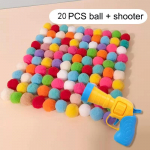 Kačių žaislai Interaktyvūs paleidimo mokymai Kūrybingi kačiukai Mini pompoms Žaidimai Stretch pliu&scaron;iniai kamuoliukai Žaislai katėms Priedai naminiams gyvūnėliams 20 PCS įvairiaspalvis