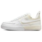Nike Air Force 1 React Coconut Milk Unisex sportbačiai Balti &Scaron;viesiai geležies rūdos spalvos DH7615-100 35.5
