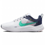 Nike Downshifter 12 Balti Skaidri Jade Moteri&scaron;ki Sportbačiai Obsidian Picante-Red DD9294-103 36
