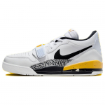 Air Jordan Legacy 312 Low Geltonas Ocheras Vyri&scaron;ki sportbačiai Balti Juodi Vilko Pilki CD7069-107 42.5