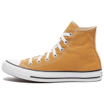 Converse Chuck Taylor All Star Classic Auk&scaron;takulniai Drobės Batai Unisex Sportbačiai Geltoni Balti A02785C 36.5
