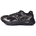 Mizuno Racer S Vintage Veidrodinis Tinklelis Suede Kvėpuojantis Žemas Bėgimo Bateliai Unisex Sneaker Juoda Auksinė D1GH223521 36.5