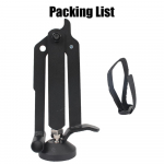 Darbą taupantis motociklo lizdas, stovas, ratų atrama, &scaron;oninis stovas, stabilus pasukamasis svirtis, kėlimo kėlimo rėmas, motociklo priedai juoda