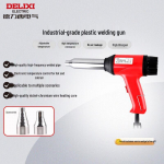 DELIXI ELECTRIC Pramoninis plastiko suvirinimo degiklis, CN ki&scaron;tukas (adapteris įtrauktas) 750W