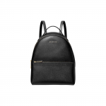 Michael Kors MK Sheila Madingas Laisvalaikio Vienspalvis Kuprinė Su Logotipu Moteri&scaron;ka Kuprinė Juoda 35F3G6HB6L-BLACK Basic Set (Bag+Dust Bag)