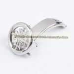 Nauja sidabrinė auksinė 316L nerūdijančio plieno i&scaron;lankstoma laikrodžio sagtelė 16mm 18mm Varžtinis sulankstomas užsegimas Tinka Patek Philippe laikrodžio apyrankei 16mm sidabras