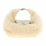 Longchamp Le Pliage avikailio mink&scaron;tos vilnos odinė mini rankinė moteri&scaron;ka rankinė dramblio kaulo 10291HIF037 Basic Set (Bag)