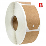 300 vnt / ritininio kraftpopieriaus dovanų etiketės su tu&scaron;čia styga vestuvių &scaron;ventė Gimtadienio dovanų etiketė &Scaron;ventinė dovana už ačiū Lipdukas B