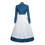 Anime Cosplay kostiumo kaukimas;s Moving Castle Cosplay Sophie Hatter kostiumas Ilga suknelė Moteri&scaron;kas Helovino kostiumas M