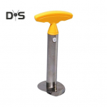 Lengva naudoti rankinis ananasų &scaron;erdies pjovimo įrankis Patvarus, tvirtas valgomasis virtuvės ananasų &scaron;erdies pjovimo įrankis geltona