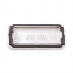 ESP1119 1 dalis galinio numerio ženklo lempos &scaron;viesos objektyvo dangtelis 51800482, skirtas Fiat Abarth 500 500C 2007-On Linea 2007-2017